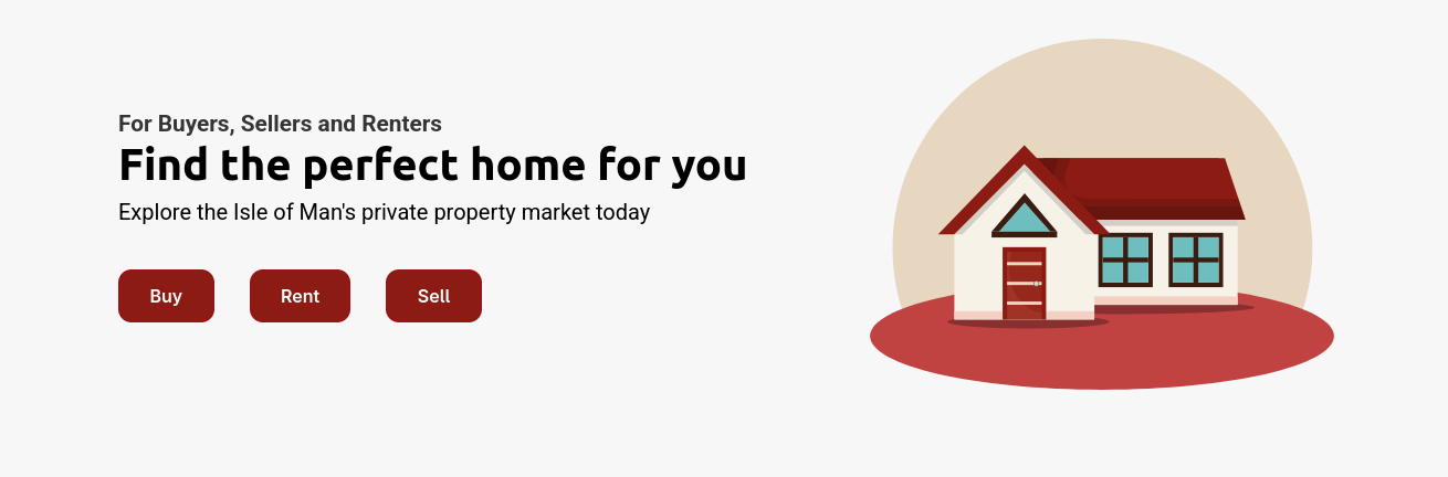 Manx Property Portal Landing Page